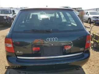 2002 Audi A6 with VIN WAUVT64B72N109215, listed as a Copart auction lot 65030684 with 174,946 mi miles and Clean Title. Bid and sale history available at carsss.com. Image 6.