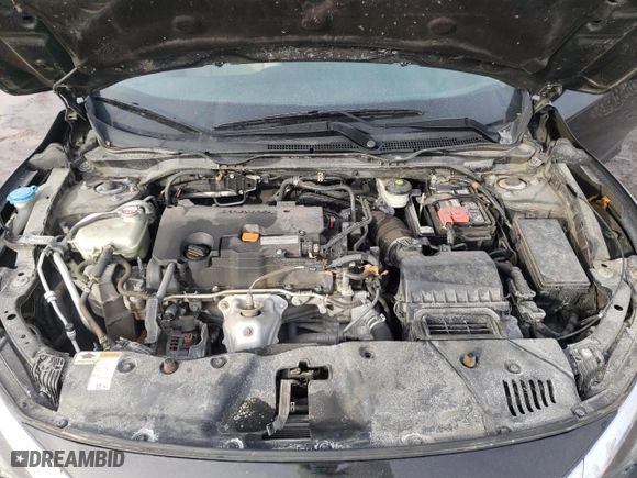 2018 Honda Civic Sedan EX with VIN 2HGFC2F73JH591280, listed as a Copart auction lot 45694855 with 80,610 mi miles and Salvage Title. Bid and sale history available at carsss.com. Image 13.