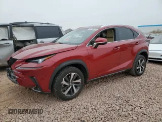 2019 Lexus NX 300 z VIN JTJYARBZ0K2126671, wystawiony jako Copart lot #45390615 z przebiegiem 60 329 mil mil oraz Szkody całkowita. Historia ofert i sprzedaży dostępna na DreamBid. Obrazek 1.