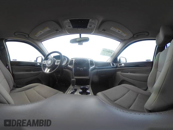2012 Jeep Grand Cherokee Laredo with VIN 1C4RJFAG5CC224032, listed as a IAAI auction lot 42069334 with 106,614 mi miles. Bid and sale history available at carsss.com. Image 19.