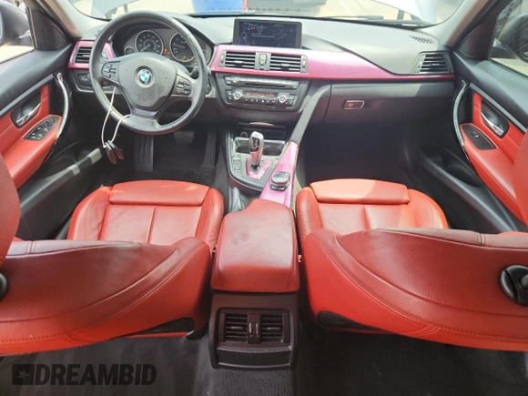 2014 BMW 3 Series 320i xDrive with VIN WBA3C3C50EF986791, listed as a Copart auction lot 62003805 with 109,556 mi miles and Salvage title. Bid and sale history available at DreamBid. Image 8.