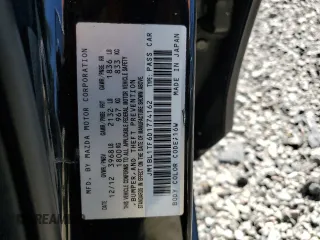 2013 Mazda 3 i SV with VIN JM1BL1TF6D1774162, listed as a Copart auction lot 55136055 with 157,367 mi miles and Salvage Title. Bid and sale history available at DreamBid. Image 13.