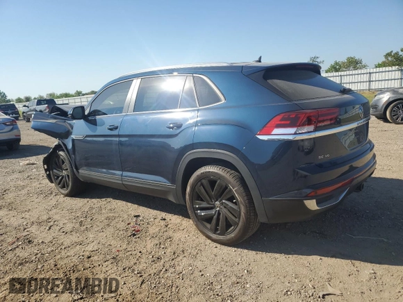 2023 Volkswagen Atlas SE with VIN 1V2WE2CAXPC206364, listed as a Copart auction lot 74216144 with 14,977 mi miles and Salvage title. Bid and sale history available at DreamBid. Image 2.