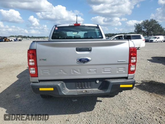 2020 Ford Ranger XL with VIN 1FTER4FH9LLA21416, listed as a Copart auction lot 80561534 with 34,385 mi miles and Salvage title. Bid and sale history available at DreamBid. Image 6.