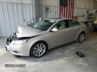 2012 Buick Regal Turbo Premium 3 with VIN 2G4GU5GV7C9155975, listed as a Copart auction lot 52846565 with Not provided miles and Non repairable. Bid and sale history available at DreamBid. Image 1.