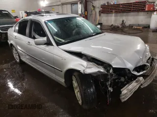 2001 BMW 3 Series 330i with VIN WBAAV53491JR80273, listed as a Copart auction lot 85076974 with 0 mi miles and Salvage Title. Bid and sale history available at carsss.com. Image 4.