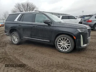 2021 Cadillac Escalade Premium Luxury z VIN 1GYS4CKL7MR349089, wystawiony jako Copart lot #85086864 z przebiegiem 63 045 mil mil oraz Szkoda całkowita • Salvage title. Historia ofert i sprzedaży dostępna na DreamBid. Obrazek 4.