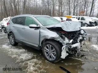 2022 Honda CR-V Hybrid Touring with VIN 5J6RT6H99NL019263, listed as a Copart auction lot 44000415 with 57,403 mi miles and Salvage Title. Bid and sale history available at carsss.com. Image 11.