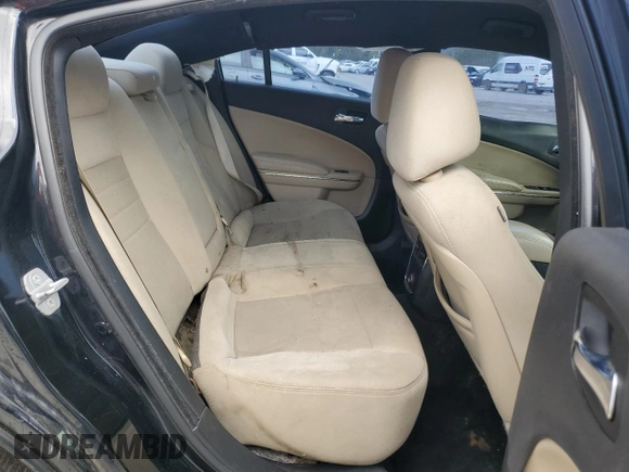 2014 Dodge Charger SE with VIN 2C3CDXBG6EH174215, listed as a Copart auction lot 51108985 with 163,133 mi miles and Salvage Title. Bid and sale history available at carsss.com. Image 10.