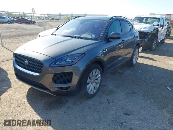 2020 Jaguar E-Pace SE with VIN SADFP2FX9L1004525, listed as a IAAI auction lot 41961714 with 42,291 mi miles and . Bid and sale history available at DreamBid. Image 2.
