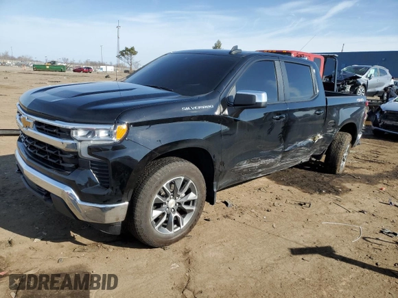 2024 Chevrolet Silverado 1500 LT with VIN 1GCPDKEK2RZ118469, listed as a Copart auction lot 49227775 with 18,424 mi miles and Clean Title. Bid and sale history available at DreamBid. Image 1.