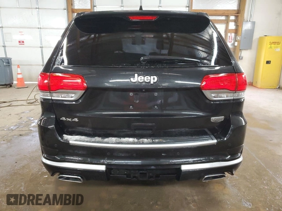 2015 Jeep Grand Cherokee Summit with VIN 1C4RJFJT9FC759396, listed as a Copart auction lot 45644115 with 112,482 mi miles and Salvage Title. Bid and sale history available at carsss.com. Image 6.