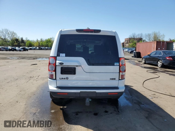 2013 Land Rover LR4 HSE with VIN SALAG2D43DA658302, listed as a Copart auction lot 54530325 with 130,614 mi miles and Salvage title. Bid and sale history available at DreamBid. Image 6.