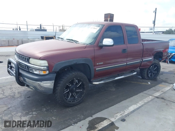2001 Chevrolet Silverado 1500 LS with VIN 2GCEK19T211269500, listed as a IAAI auction lot 41738831 with 264,985 mi miles. Bid and sale history available at carsss.com. Image 16.