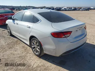 2015 Chrysler 200 C with VIN 1C3CCCCB3FN544916, listed as a IAAI auction lot 41453110 with 152,757 mi miles. Bid and sale history available at carsss.com. Image 3.