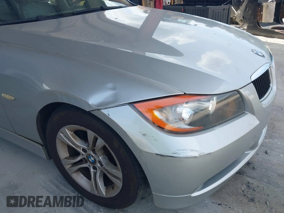 2008 BMW 3 Series 328i with VIN WBAVA37578NL50095, listed as a IAAI auction lot 42696286 with 117,408 mi miles and . Bid and sale history available at DreamBid. Image 15.