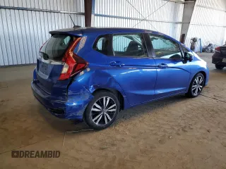 2019 Honda Fit EX with VIN 3HGGK5H87KM753347, listed as a Copart auction lot 54721945 with 12,572 mi miles and Salvage Title. Bid and sale history available at DreamBid. Image 3.