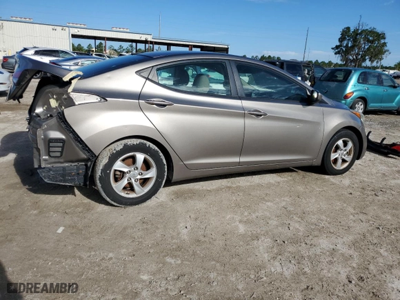 2014 Hyundai Elantra Limited with VIN 5NPDH4AE3EH475003, listed as a Copart auction lot 49153235 with 130,510 mi miles and Non Repairable. Bid and sale history available at carsss.com. Image 3.