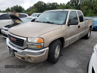 2004 GMC Sierra 1500 SLE with VIN 2GTEC19T841323190, listed as a Copart auction lot 74662724 with 198,119 mi miles and Salvage Title. Bid and sale history available at DreamBid. Image 1.