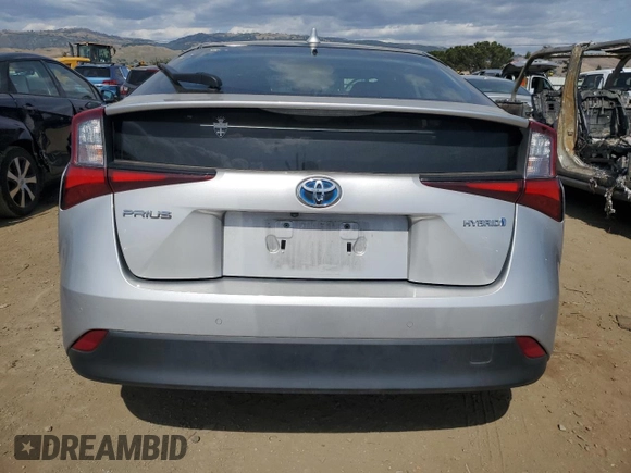 2022 Toyota Prius L Eco z VIN JTDKAMFU3N3186453, wystawiony jako Copart lot #57085015 z przebiegiem 29 944 mil mil oraz Szkoda całkowita • Salvage title. Historia ofert i sprzedaży dostępna na DreamBid. Obrazek 6.