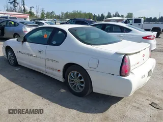 2002 Chevrolet Monte Carlo SS с VIN 2G1WX15K629214577, выставлен на аукционе IAAI как лот 42104096 с пробегом 159 786 миль миль и . История ставок и продаж доступна на DreamBid. Изображение 3.