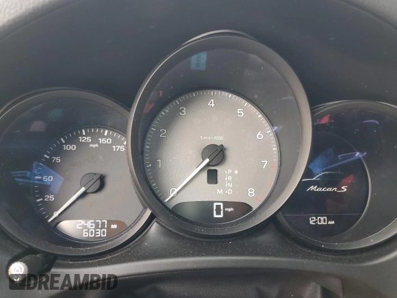 2023 Porsche Macan S z VIN WP1AG2A58PLB41105, wystawiony jako Copart lot #44139785 z przebiegiem 24 677 mil mil oraz Szkody całkowita. Historia ofert i sprzedaży dostępna na DreamBid. Obrazek 9.