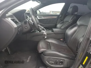 2018 Genesis G80 Sport with VIN KMHGN4JB8JU240796, listed as a Copart auction lot 78517364 with 89,858 mi miles and Salvage Title. Bid and sale history available at DreamBid. Image 7.
