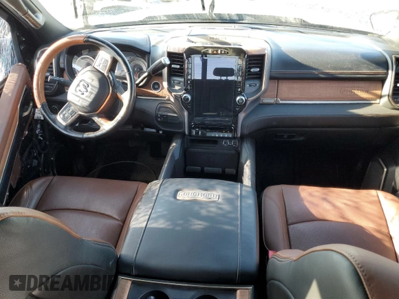 2021 Ram 3500 Longhorn with VIN 3C63RRKL0MG703041, listed as a Copart auction lot 42594675 with 47,807 mi miles and Salvage Title. Bid and sale history available at carsss.com. Image 8.
