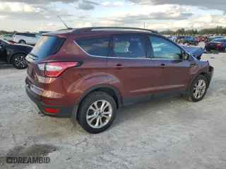 2018 Ford Escape SE with VIN 1FMCU0GD1JUB85143, listed as a Copart auction lot 47042535 with 0 mi miles and Salvage Title. Bid and sale history available at carsss.com. Image 3.