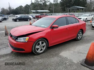 2013 Volkswagen Jetta TDI w/Premium/Nav with VIN 3VWLL7AJ0DM390070, listed as a Copart auction lot 45739205 with 94,077 mi miles and Salvage title. Bid and sale history available at DreamBid. Image 1.