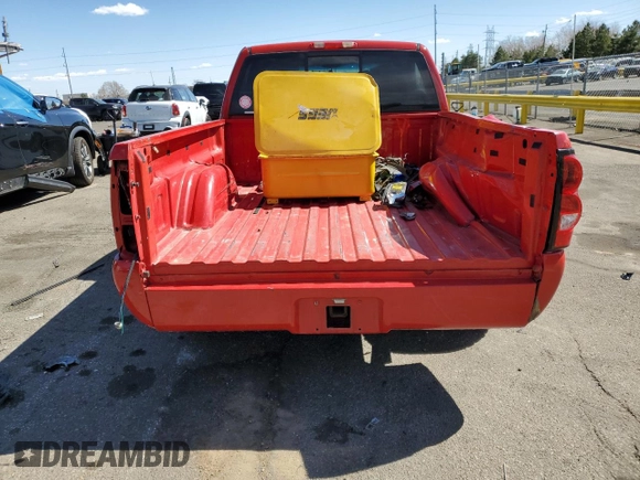 2006 Chevrolet Silverado 1500 Work Truck with VIN 3GCEC14V86G184441, listed as a Copart auction lot 49328525 with 205,021 mi miles and Salvage Title. Bid and sale history available at carsss.com. Image 6.
