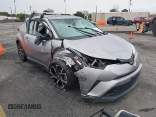 2019 Toyota C-HR XLE with VIN JTNKHMBX8K1046347, listed as a IAAI auction lot 41778368 with 49,918 mi miles and . Bid and sale history available at DreamBid. Image 1.