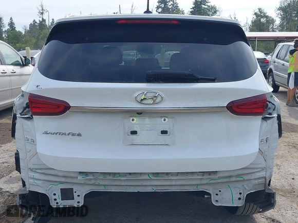 2020 Hyundai Santa Fe SE with VIN 5NMS23AD1LH192085, listed as a IAAI auction lot 42455451 with 50,517 mi miles and . Bid and sale history available at DreamBid. Image 17.