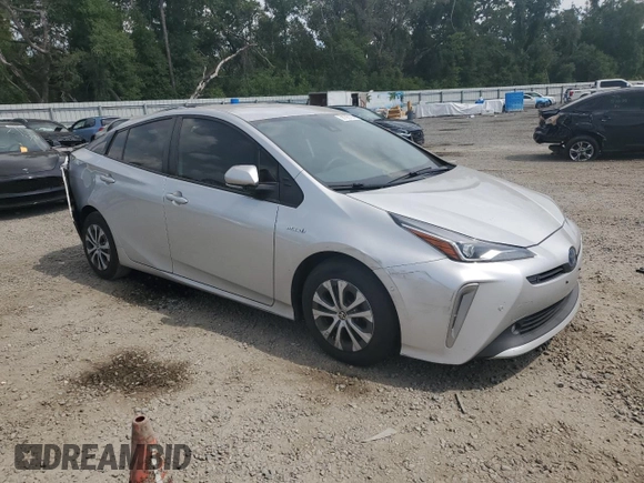 2021 Toyota Prius LE z VIN JTDL9MFU8M3024197, wystawiony jako Copart lot #58790155 z przebiegiem 111 216 mil mil oraz Szkoda całkowita • Salvage title. Historia ofert i sprzedaży dostępna na DreamBid. Obrazek 4.