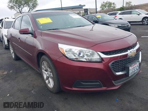 2015 Chevrolet Malibu LT with VIN 1G11C5SL6FF210925, listed as a IAAI auction lot 42200050 with 94,780 mi miles and . Bid and sale history available at DreamBid. Image 1.