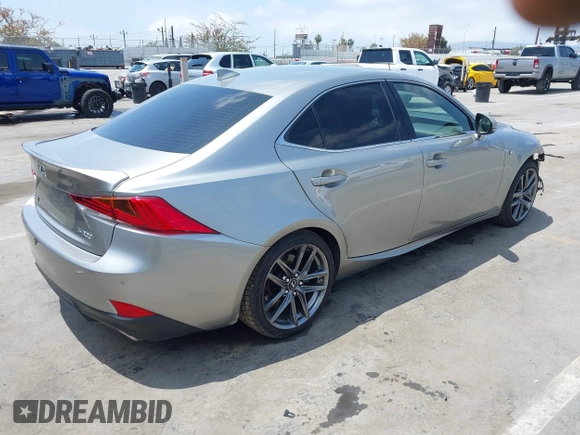 2018 Lexus IS 300 z VIN JTHBA1D28J5073868, wystawiony jako IAAI lot #42346158 z przebiegiem 41 429 mil mil oraz . Historia ofert i sprzedaży dostępna na DreamBid. Obrazek 4.