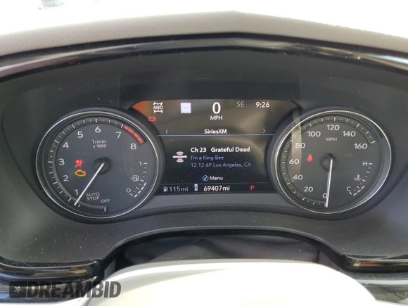 2020 Cadillac XT6 AWD Premium Luxury with VIN 1GYKPDRS4LZ103481, listed as a Copart auction lot 69148554 with 69,407 mi miles and Salvage title. Bid and sale history available at DreamBid. Image 9.