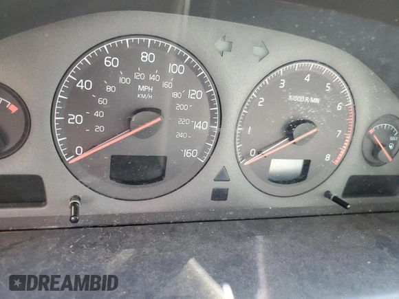 2002 Volvo S60 with VIN YV1RS61R522139334, listed as a Copart auction lot 66400194 with 0 mi miles and Salvage Title. Bid and sale history available at carsss.com. Image 9.