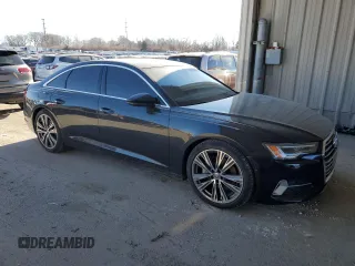 2019 Audi A6 Premium Plus with VIN WAUE8AF25KN126418, listed as a Copart auction lot 80232593 with 37,187 mi miles and Salvage Title. Bid and sale history available at carsss.com. Image 4.