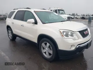 2012 GMC Acadia SLT1 with VIN 1GKKVRED2CJ361758, listed as a IAAI auction lot 41489213 with 69,623 mi miles. Bid and sale history available at carsss.com. Image 1.