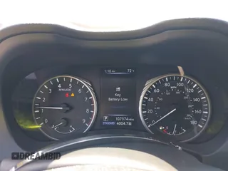 2018 Infiniti Q50 3.0t LUXE with VIN JN1EV7AR3JM435685, listed as a IAAI auction lot 41837975 with 107,374 mi miles. Bid and sale history available at carsss.com. Image 7.