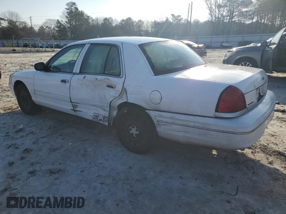 2004 Ford Police Interceptor Base w/3.27 Axle z VIN 2FAFP71W14X175582, wystawiony jako Copart lot #42305225 z przebiegiem 118 216 mil mil oraz Szkoda całkowita • Salvage title. Historia ofert i sprzedaży dostępna na DreamBid. Obrazek 2.