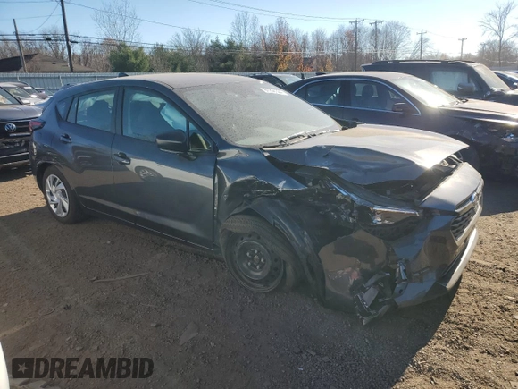 2024 Subaru Impreza with VIN JF1GUABC3R8306131, listed as a Copart auction lot 81298364 with 8,705 mi miles and Salvage Title. Bid and sale history available at carsss.com. Image 4.