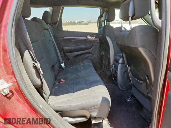 2017 Jeep Grand Cherokee Laredo with VIN 1C4RJFAG7HC693789, listed as a Copart auction lot 61827925 with 143,019 mi miles and Salvage title. Bid and sale history available at DreamBid. Image 10.