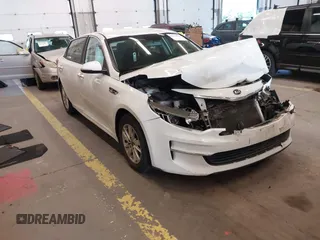 2017 Kia Optima LX with VIN 5XXGT4L35HG135391, listed as a IAAI auction lot 42316564 with 119,940 mi miles and . Bid and sale history available at DreamBid. Image 1.