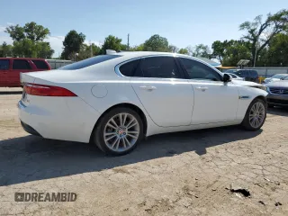 2018 Jaguar XF with VIN SAJBK4FN1JCY62528, listed as a Copart auction lot 67979364 with 46,757 mi miles and Salvage Title. Bid and sale history available at DreamBid. Image 3.