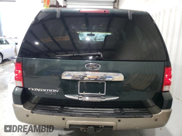 2003 Ford Expedition Eddie Bauer с VIN 1FMFU17L33LC31056, выставлен на аукционе Copart как лот 55680275 с пробегом 124 379 миль миль и Списание • Salvage title. История ставок и продаж доступна на DreamBid. Изображение 6.