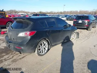 2010 Mazda Mazda3 Mazdaspeed3 Sport with VIN JM1BL1H38A1260629, listed as a IAAI auction lot 41751370 with 122,402 mi miles. Bid and sale history available at carsss.com. Image 4.