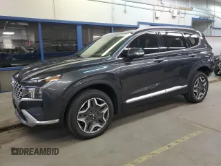 2022 Hyundai Santa Fe Limited with VIN 5NMS4DAL5NH471243, listed as a Copart auction lot 52089065 with 14,329 mi miles and Salvage Title. Bid and sale history available at carsss.com. Image 1.