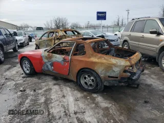 1986 Porsche 944 z VIN WP0AA0958GN152718, wystawiony jako Copart lot #49056775 z przebiegiem Nie podano mil oraz Szkoda całkowita • Salvage title. Historia ofert i sprzedaży dostępna na DreamBid. Obrazek 2.